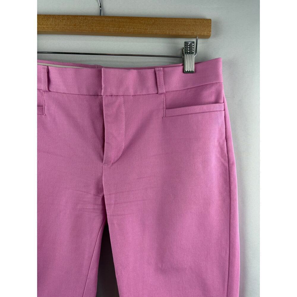 Women’s Banana Republic Size 4 Bubblegum Pink Slacks - Picture 2 of 6